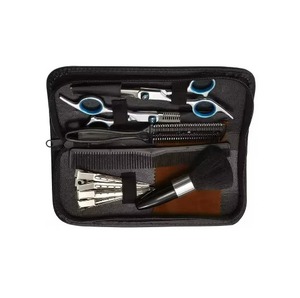 6 Piece Barber Tool Set Hair Cutting <b>Scissors</b> Thinning Shears Comb Salon Kit with Zipper Case - Product Image 5