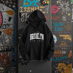 Sudadera con Capucha de Punto Grueso para Invierno - 100% Poliéster Ecológico, Sudaderas Personalizadas de 415 Gramos, Corte Regular, para Hombre - Product Image 6
