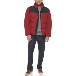 Parka d'hiver matelassée unie à étiquette privée, imperméable et respirante, avec capuche, pour homme et femme, faible MOQ - Product Image 4