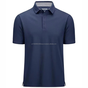 Half Sleeve Polo <b>Shirt</b> Fabric Large Size Polo short Sleeve Button up <b>Collar</b> <b>Shirts</b> for <b>Men</b> Without Logo <b>High</b> Quality Cotton - Product Image 6