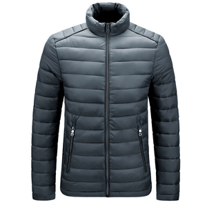 Blouson matelassé de style urbain de haute qualité fabriqué au Pakistan, en toile respirante personnalisée, imperméable, avec design avant surélevé, tendance - Product Image 3