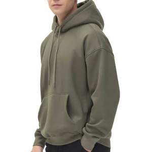 Fabrication sur mesure – Nouveauté automne – Sweat-shirts à capuche décontractés pour hommes – 100 % coton – Avec poches – Coupe oversize - Product Image 5