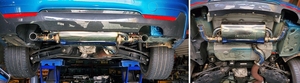 ชุดท่อไอเสียแบบ Axle-back สำหรับ BMW F32 430i แบบยึดด้วยแคลมป์ สแตนเลส 304 สำหรับเพิ่มสมรรถนะ / MAINTEC ผลิตในเกาหลี - Product Image 5