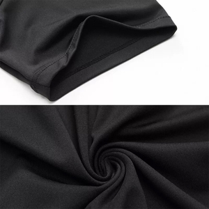 TRENDION APPARELS Men's <b>Black</b> Long Sleeve <b>Compression</b> <b>Shirt</b> Breathable Spandex/Polyester Skinny Fit Pullover Athletic Gym Wear - Product Image 6
