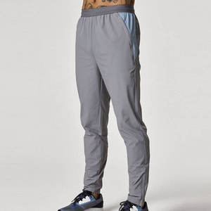 Ensemble de jogging sportif pour homme, coupe-vent à capuche 2 en 1, manches longues, séchage rapide, hiver, gris bleu, 100% coton, coupe classique - Product Image 3