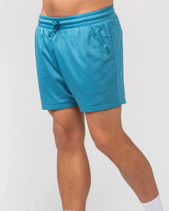 Shorts en maille pour homme coupe décontractée 2026 avec poches latérales, taille élastiquée, 100 % polyester, pour un confort et un style athlétique - Product Image 3