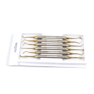 Kit de Resina Compuesta Dental de Acero Inoxidable para Rellenos Restauradores con Instrumentos Reutilizables y Diseño Duradero - Product Image 1