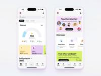 Application mobile de coaching sportif intelligent : réservation de coachs personnels, plans d'entraînement, conseils nutritionnels, suivi des progrès
