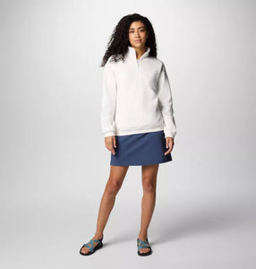 Sweat-shirt demi-zip pour femme, style Safari Marble Canyon, avec poches kangourou, poignets et ourlet côtelés, pour l'entraînement, vente en gros et personnalisable - Product Image 4