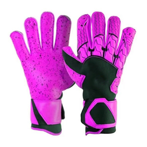 Guantes de Portero de Fútbol Profesionales de Alta Calidad, de Goma, Transpirables, Resistentes al Viento, Súper Adhesivos, OEM - Product Image 4