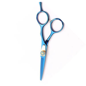 Nuevas Tijeras de Peluquería de Acero Inoxidable para Diestros, 6 Pulgadas, con Logotipo Personalizado, Punta Redonda, Mango Mediano, Venta al Por Mayor - Product Image 3