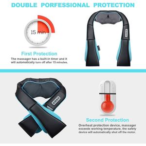Idea Regalo per San Valentino e Natale: Massaggiatore Shiatsu per Collo e Spalle con Calore, Massaggio Profondo per Schiena e Sollievo dal Dolore - Product Image 4