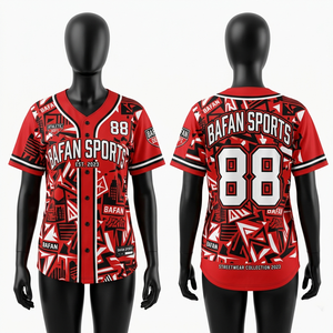 women baseball jersey streetwear oversized button down sporty <b>mesh</b> shirt fashion sportswear <b>top</b> Women Baseball Jersey - Product Image 2