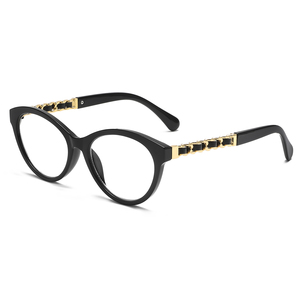 Lunettes de vue anti-lumière bleue tendance 2026, monture PC personnalisée, style œil de chat, pour hommes et femmes - Product Image 2