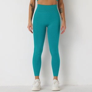 Custom Wholesale Women’s High Waist Hip Lifting Yoga Leggings – Slim Fit Stretch <b>Mesh</b> Side Pocket Sports Fitness <b>Pants</b> - Product Image 3