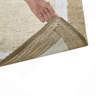 Tapis de bain personnalisé en coton biologique, style classique moderne, à poils touffus, antidérapant, rayé, absorbant, lavable, séchage rapide - Product Image 2