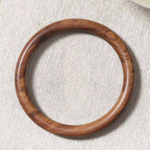 Pulsera de madera de durazno al por mayor con gemas artesanales, piedras curativas, gemas de moda redondas - Product Image 4