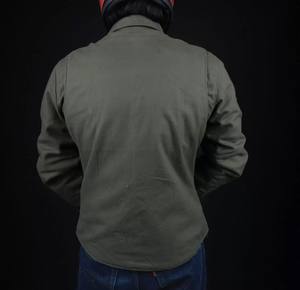 Camisa Táctica de Franela para Motocicleta, Protección Contra el Viento en Invierno, Diseño Preparado para Equipamiento de Seguridad y Viajes por la Ciudad - Product Image 4