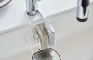 Support d'éponge pour robinet de cuisine OEM/ODM Vietnam, égouttoir métallique, organisateur d'évier, étagère de rangement - Product Image 3