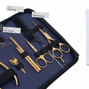 Kit Avanzado para Remover Extensiones de Cabello, Alicates para Remover Micro Anillos, Herramienta de Gancho para Enhebrar Hilos, Tijeras de Peluquería, Peine de Cola - Product Image 5