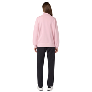 <b>Women</b> Full Zip Stand Collar Tracksuit With Trousers Relaxed Fit Casual <b>Lounge</b> Travel Wholesale Custom Two Piece Clothing Set OEM - Product Image 3