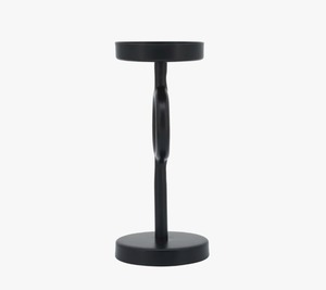 Candelabro Decorativo Contemporáneo de Metal de 8 Pulgadas, Centro de Mesa de Hierro Negro para Oficina, Bodas y Hogar al Mejor Precio - Product Image 1