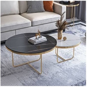 Hot Selling Modern Coffee <b>Table</b> Stand Gold Plated Center <b>Table</b> Marble Top for Hotel & Living Room <b>Nested</b> Design Furniture - Product Image 1