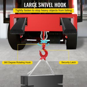 4400 libbre. Gru Girevole per Carrelli Elevatori - Attrezzatura di Sollevamento Mobile - Product Image 5