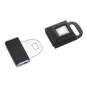 Équipement de manutention de fret, sangle de 51 mm, boucle de ceinture de sécurité en acier au carbone S50, performance de traction de plus de 2000 kg, 2/3 points ISO - Product Image 1