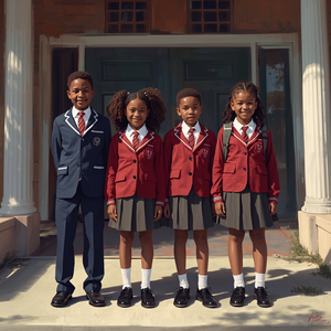 Uniforme scolaire pour garçons et filles, <span class=keywords><strong>ensemble</strong></span> de vêtements confortables et durables pour étudiants avec personnalisation OEM ODM - Product Image 1