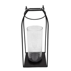 Farol de metal galvanizado para la sala de estar del hogar y para la iluminación decorativa de mesas de boda. - Product Image 3