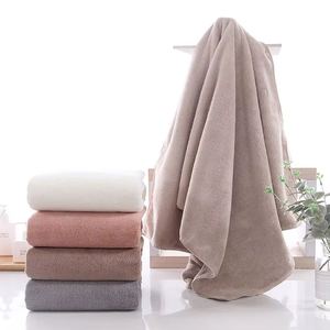Serviettes en coton à grammage élevé, vente en gros, prix bas, douces et lisses, haute absorption, séchage rapide, serviettes de luxe pour hôtels - Product Image 4