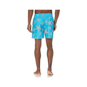 Shorts Deportivos de Verano para Hombre, Secado Rápido, para Playa, con Rayas Finas, 100% Poliéster, Cintura Media, Impermeables - Product Image 5