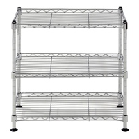Étagère à vaisselle en acier inoxydable de qualité supérieure, organiseur de rangement de cuisine, étagère métallique multi-niveaux durable pour assiettes et bols, au meilleur prix