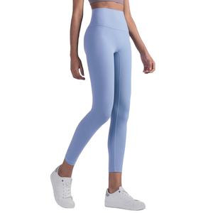 Mallas deportivas de calidad superior para mujer, diferentes tamaños, mallas hechas en Pakistán para mujer, mallas acampanadas, cintura elástica, color sólido - Product Image 6