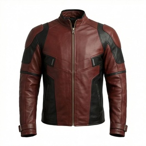 Veste de moto en cuir véritable pour homme de qualité supérieure, nouvelle arrivée, vestes de moto d'hiver, protections amovibles, personnalisables - Product Image 1