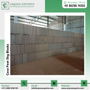 Blocs de 5Kg de tourbe ou de moelle de coco de qualité agricole pour les cultivateurs de concombre de méthode hydroponique - Product Image 3