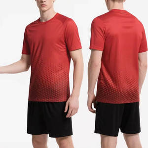 Professional Men's Soccer Uniform Short Sleeve Football <b>Shirt</b>-Lightweight Quick Dry Breathable Performance Training Match - Product Image 4