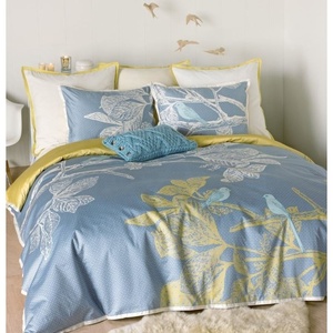 Sábana bajera de algodón 100% con acabado de patrón moderno Juego de cama de uso diario en todos los tamaños con fundas de almohada a juego - Product Image 1