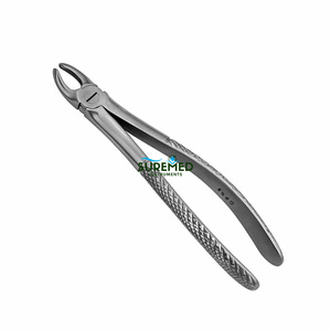 Pinzas de Extracción Pediátricas SureMed Instruments 139C, Patrón Inglés, Acero Inoxidable, Instrumento Quirúrgico para Extracción de Dientes en Niños - Product Image 6