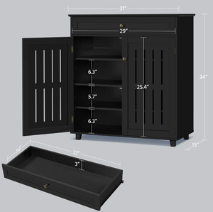 Meuble à chaussures moderne en bois massif pour salon, support à chaussures en bois de qualité supérieure à bon prix, directement du fabricant - Product Image 5