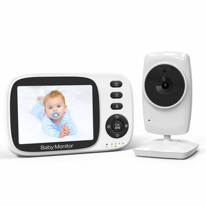 Caméra de surveillance pour bébé au prix d'usine, écran LCD de 3,2 pouces, zoom 2x, batterie 2100 mAh, vision nocturne, audio bidirectionnel, moniteur de sommeil pour bébé - Product Image 6
