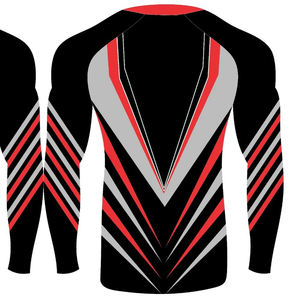 Camiseta Deportiva de Manga Larga para Hombre, de Primera Calidad, Colores Personalizados, Logotipo Personalizado, Diseño Exclusivo, Poliéster/Nailon - Product Image 2