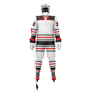ชุดยูนิฟอร์มฮอกกี้น้ำแข็งผ้าเนื้อน้ำหนักเบาพร้อมพิมพ์โลโก้ทีมตามสั่ง ชุดยูนิฟอร์มฮอกกี้น้ำแข็งคุณภาพพรีเมียม - Product Image 5