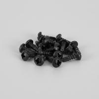 Vis à tête cylindrique à filetage profond en acier au carbone pour maçonnerie - Fixations pour béton zinguées classe 4.8 et 6.8 pouces