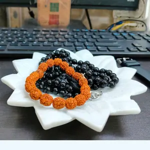 Cuenco de Mármol Tallado Artesanal, Decoración de Lujo para Comedor, Hecho a Mano, Forma de Flor Contemporánea, Decoración para el Hogar para Aniversario - Product Image 2