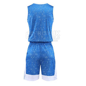 Conjunto de Uniforme de Baloncesto para Liga Escolar, Uniforme de Baloncesto Personalizado al por Mayor para Equipos - Product Image 3