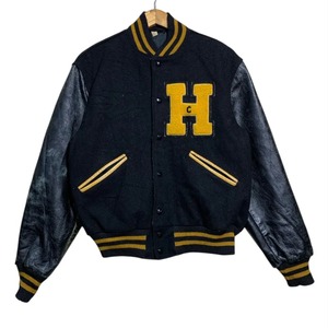 Uniforme de Béisbol Americano Personalizable para Hombre, Chaqueta Varsity con Forro Polar para Invierno, Top Informal con Bordado y Estampado, Cierre de Cremallera y Botones - Product Image 1