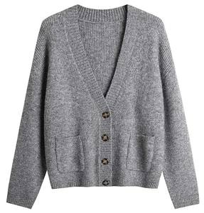 Pull en maille pour femme coupe ajustée - Rayures verticales - Pull d'hiver - Haut en maille doux et élastique pour femme - Product Image 1