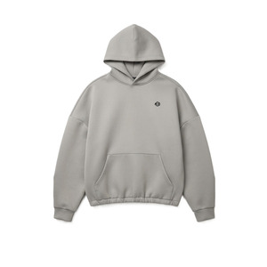 เสื้อฮู้ดดี้ผู้ชายผ้าฝ้ายฟลีซทรงหลวมสไตล์สตรีทแวร์ ใส่สบาย รับสกรีนโลโก้ คุณภาพสูง ขายส่ง - Product Image 4